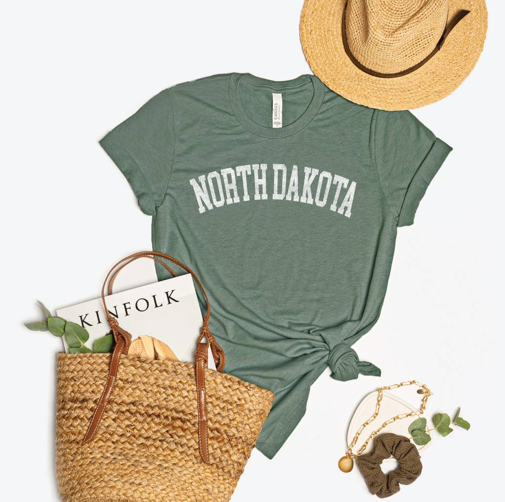 North Dakota Graphic T-Shirt
