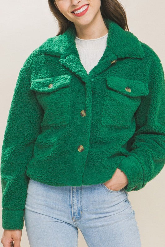 Sherpa Solid Jacket