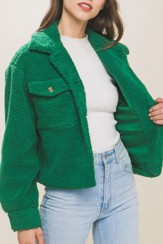 Sherpa Solid Jacket