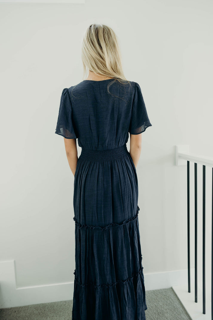 The Taylor Dress in Vintage Blue