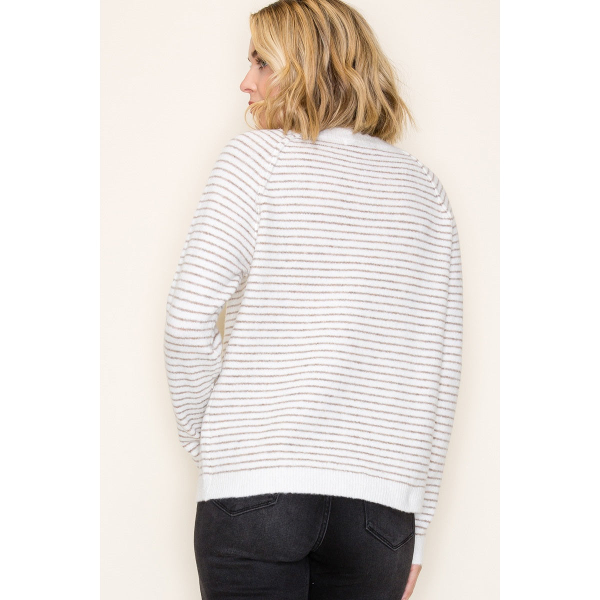 Striped Pullover Sweater