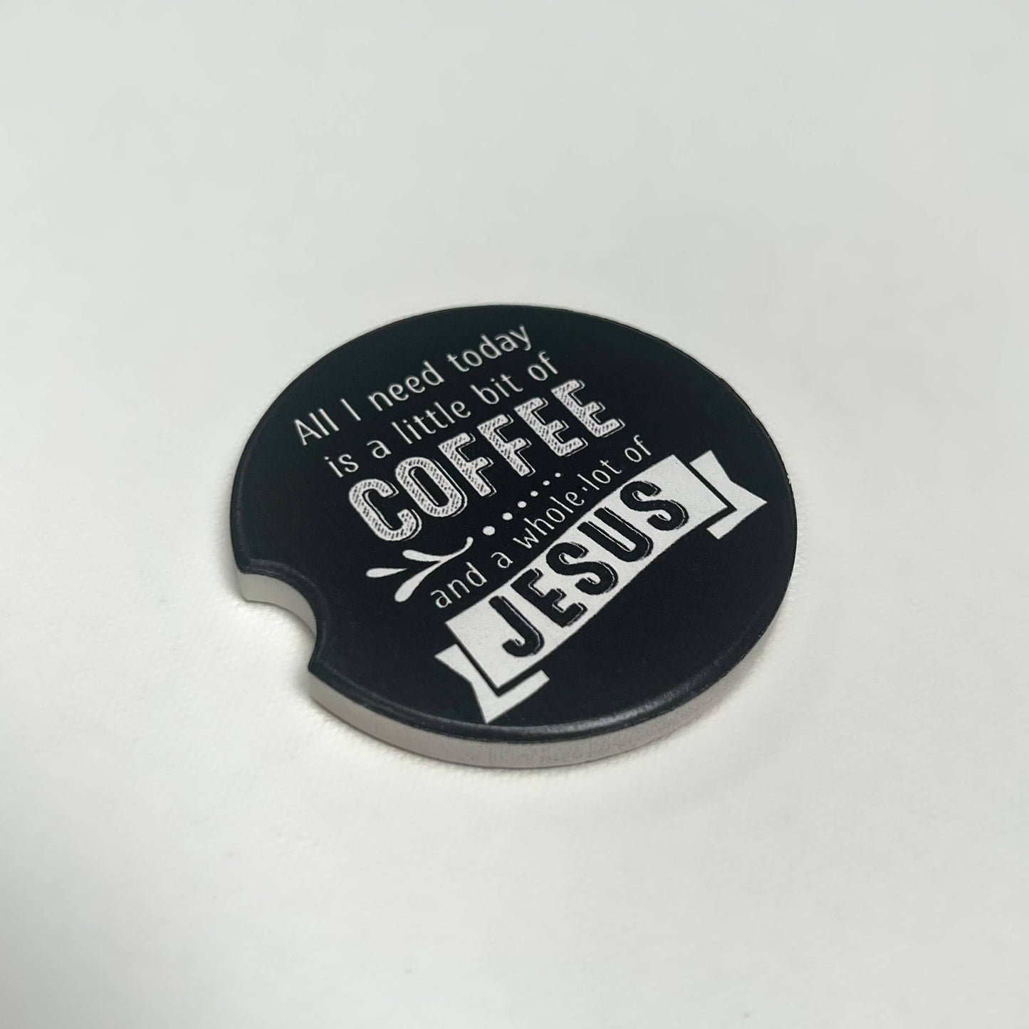 Car Coasters (Absorbent Stoneware)