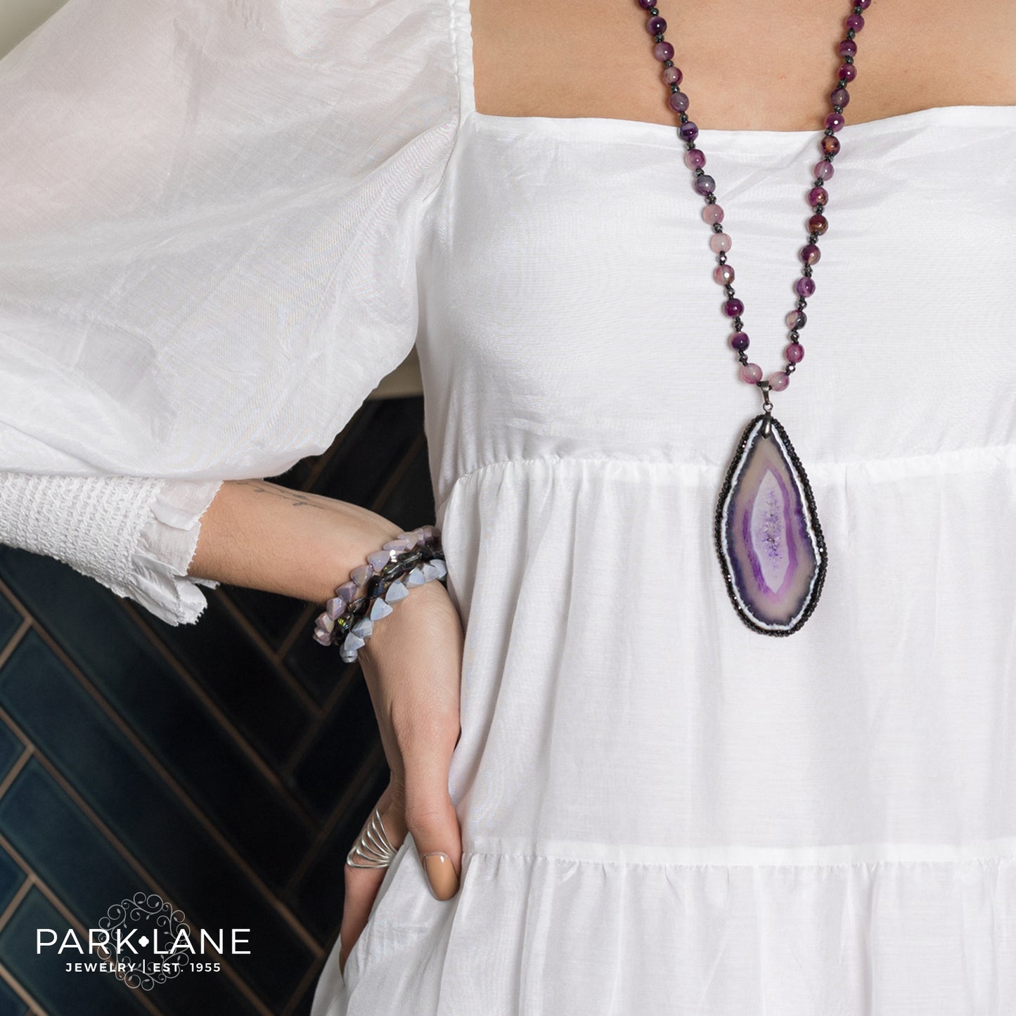 Park Lane Orchid Bracelets