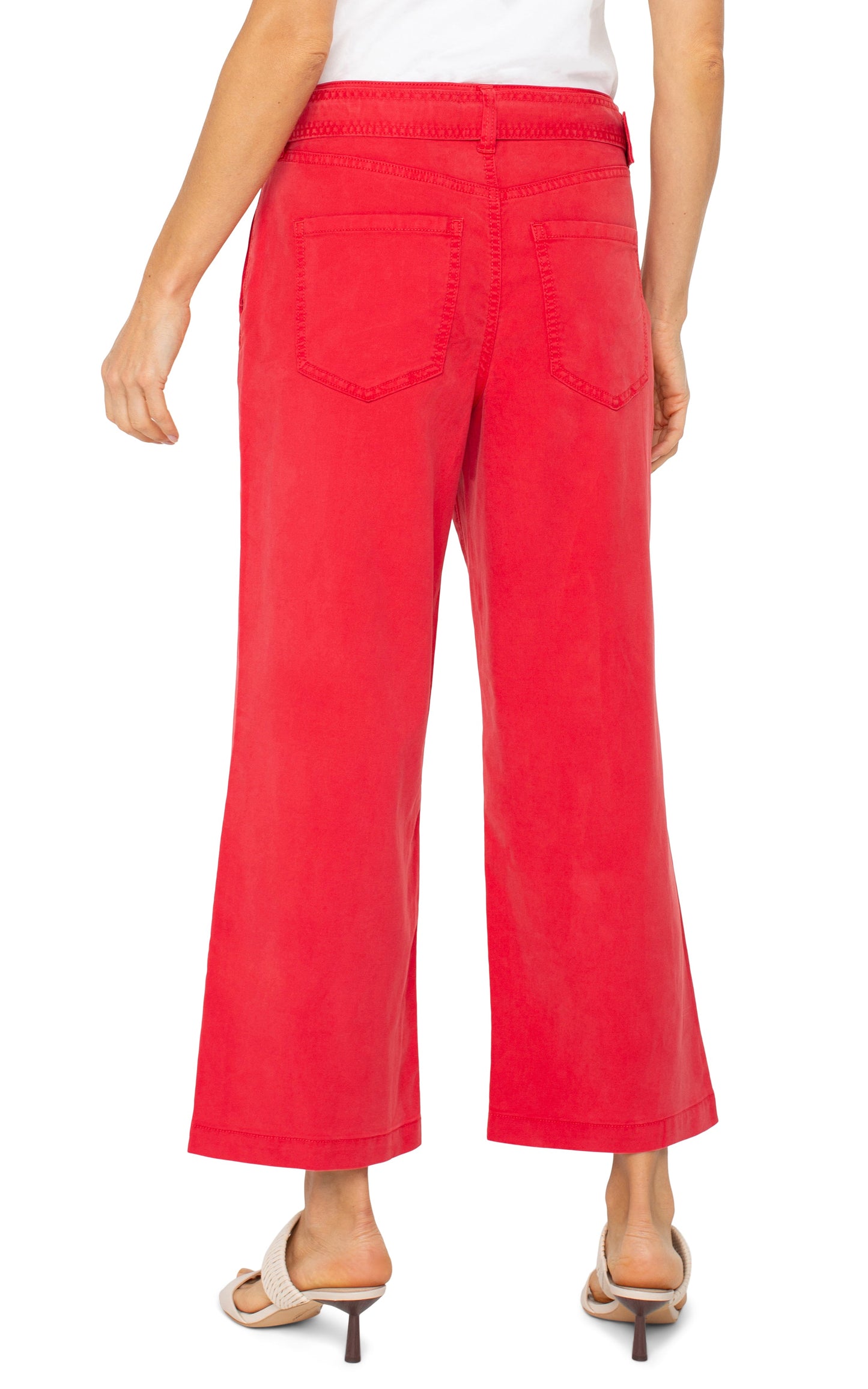 Liverpool Stride Hi-rise Crop (26" inseam) (Geranium)