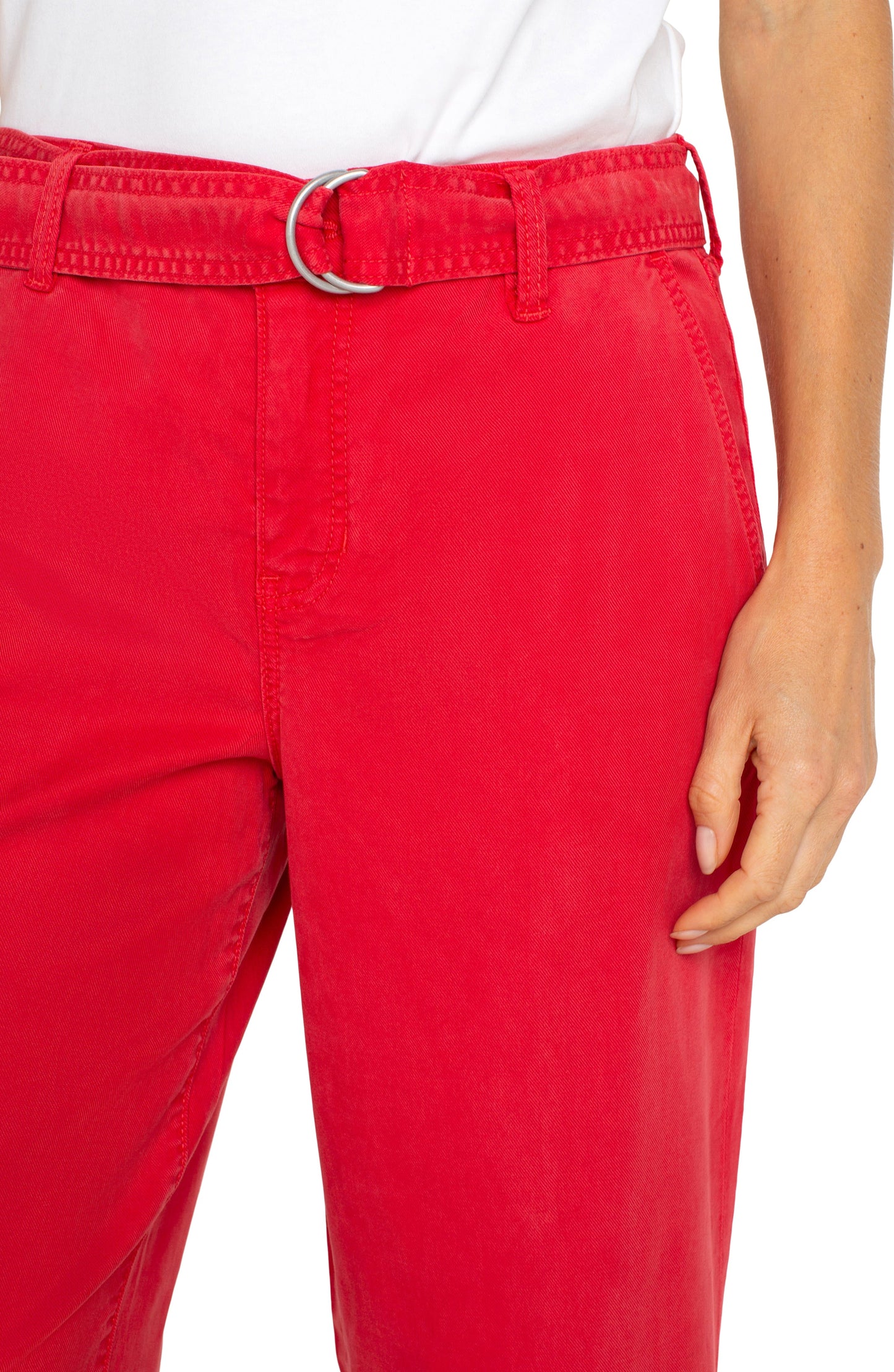 Liverpool Stride Hi-rise Crop (26" inseam) (Geranium)