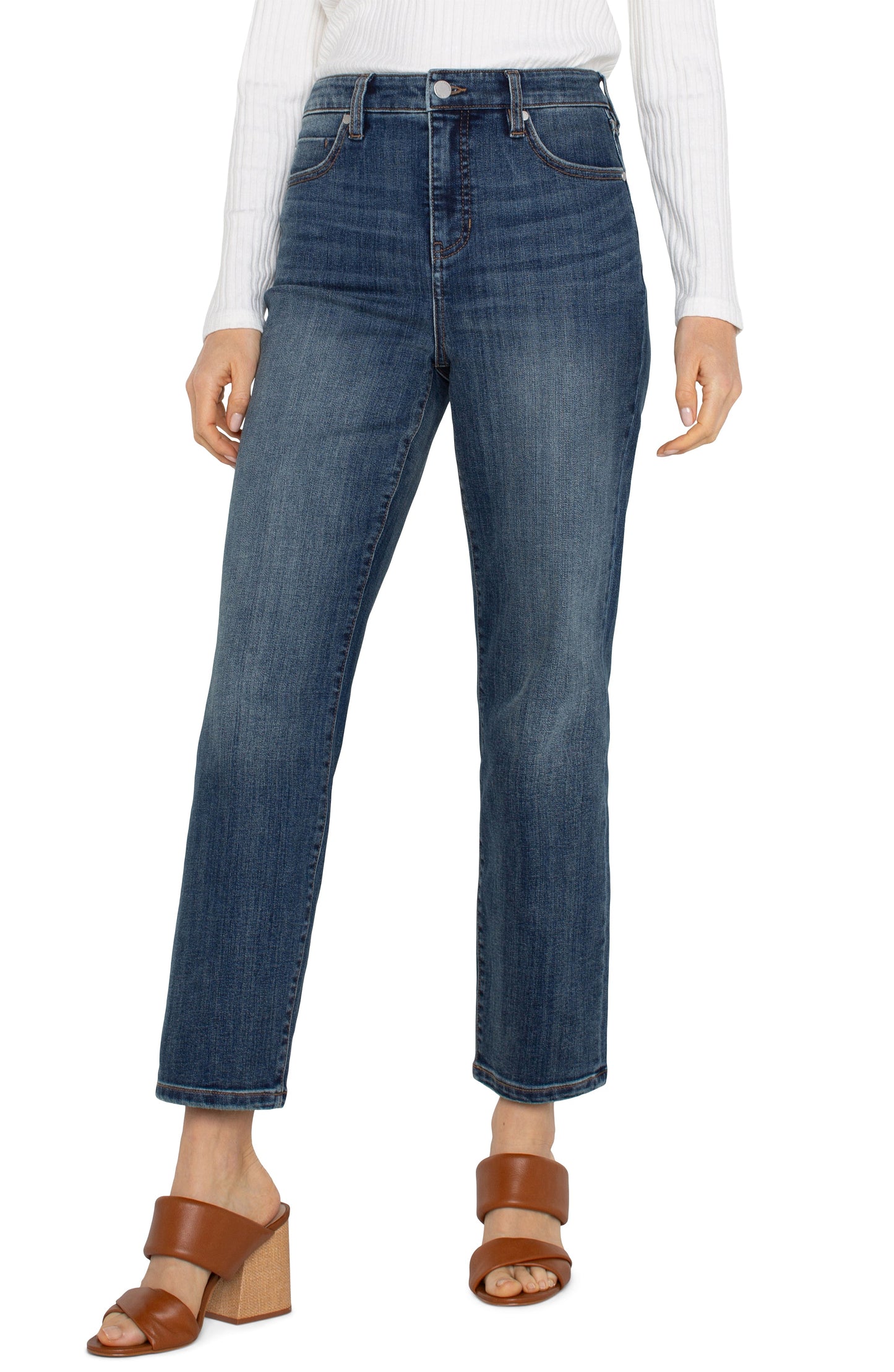 Liverpool Liv Hi-rise Non-skinny Skinny Eco (28" inseam) (Allentree)