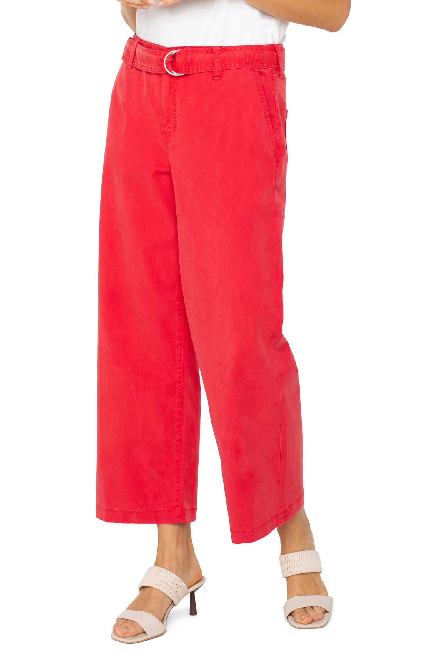 Liverpool Stride Hi-rise Crop (26" inseam) (Geranium)