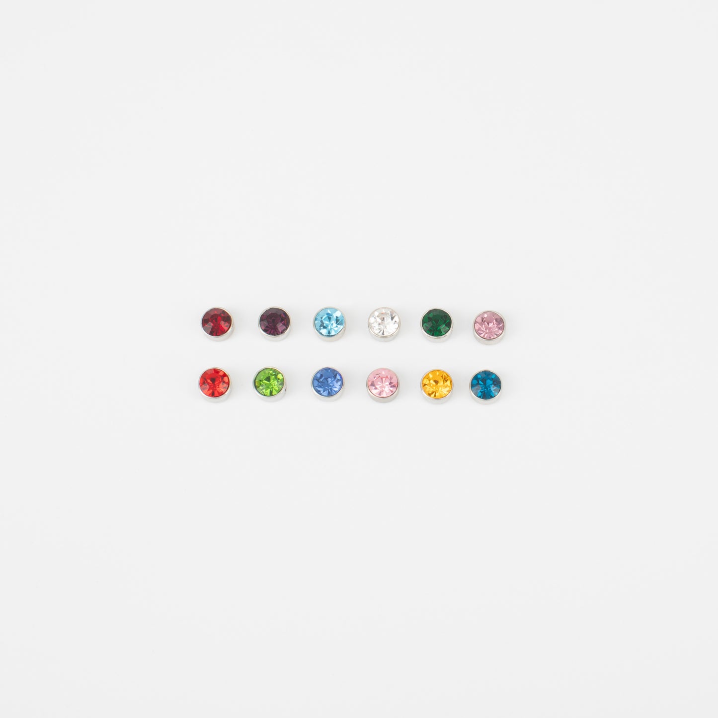 jBloom Crystal Dainty Birthstone Charm