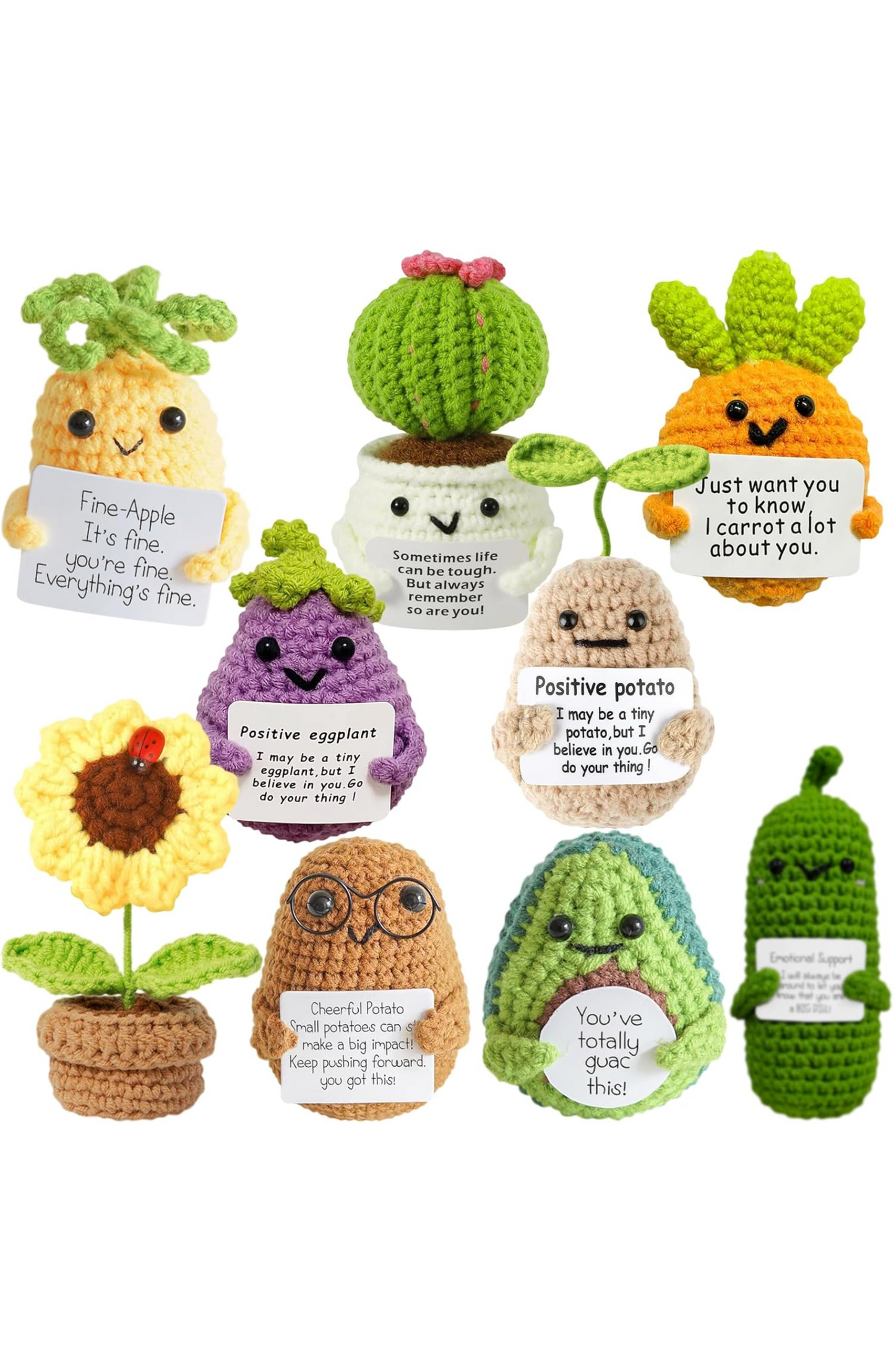 Emotional Support Crochet Dolls