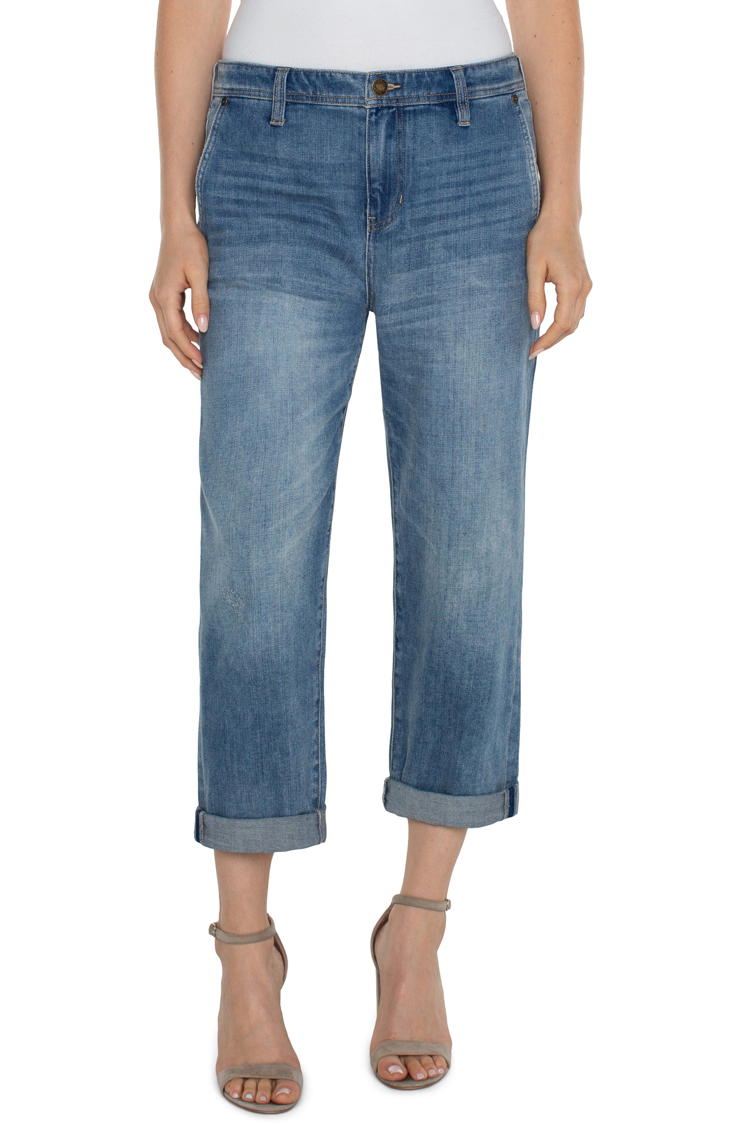 Liverpool Norma Jean Relaxed Roller (24-1/2" / 27-1/2" inseam) (Isla Vista)