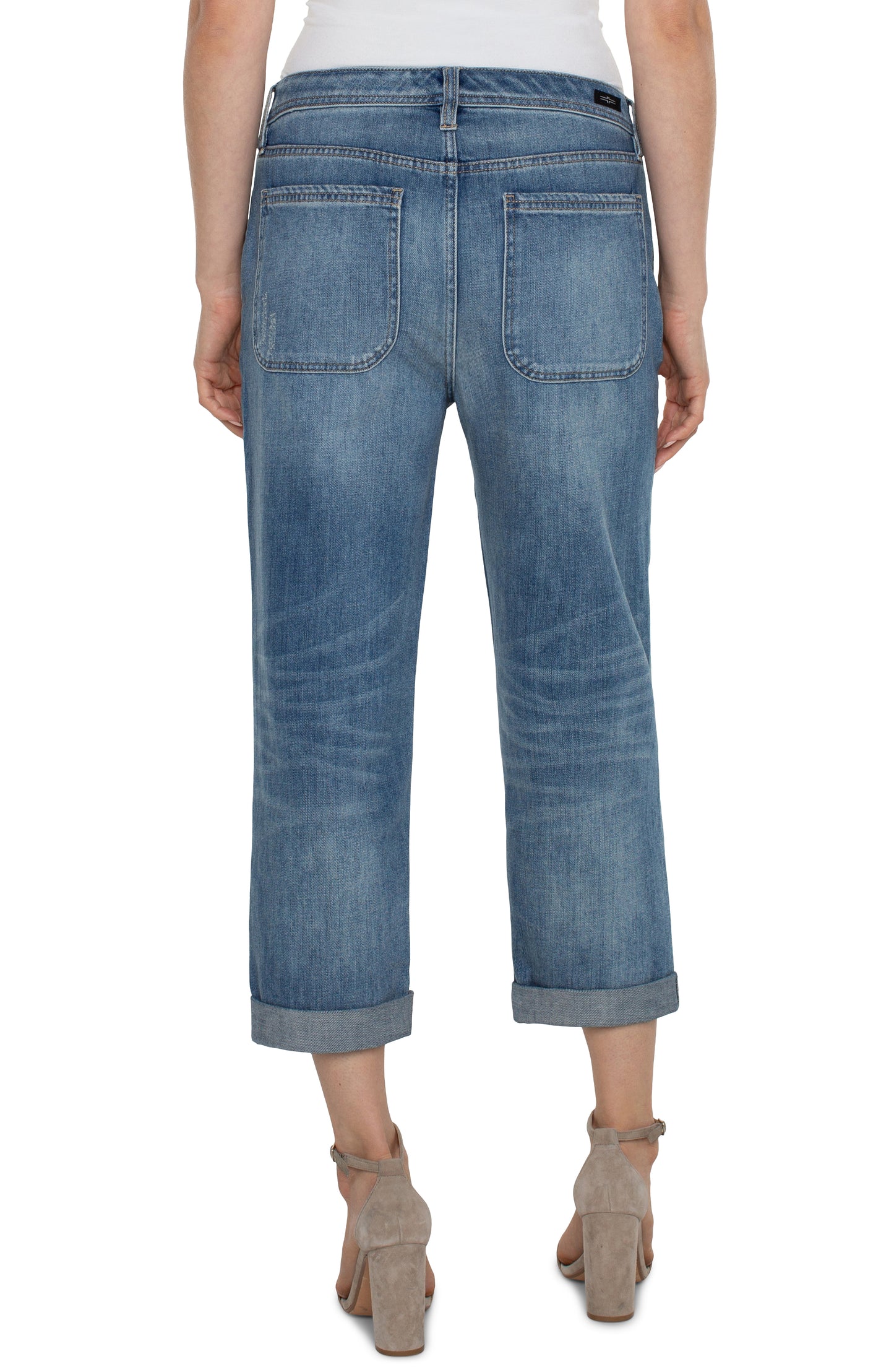 Liverpool Norma Jean Relaxed Roller (24-1/2" / 27-1/2" inseam) (Isla Vista)