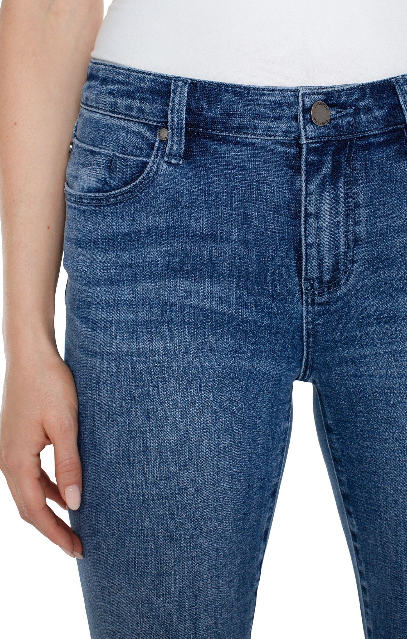 Liverpool Lucy Bootcut with Let Down Hem (32" inseam) (Vandever)