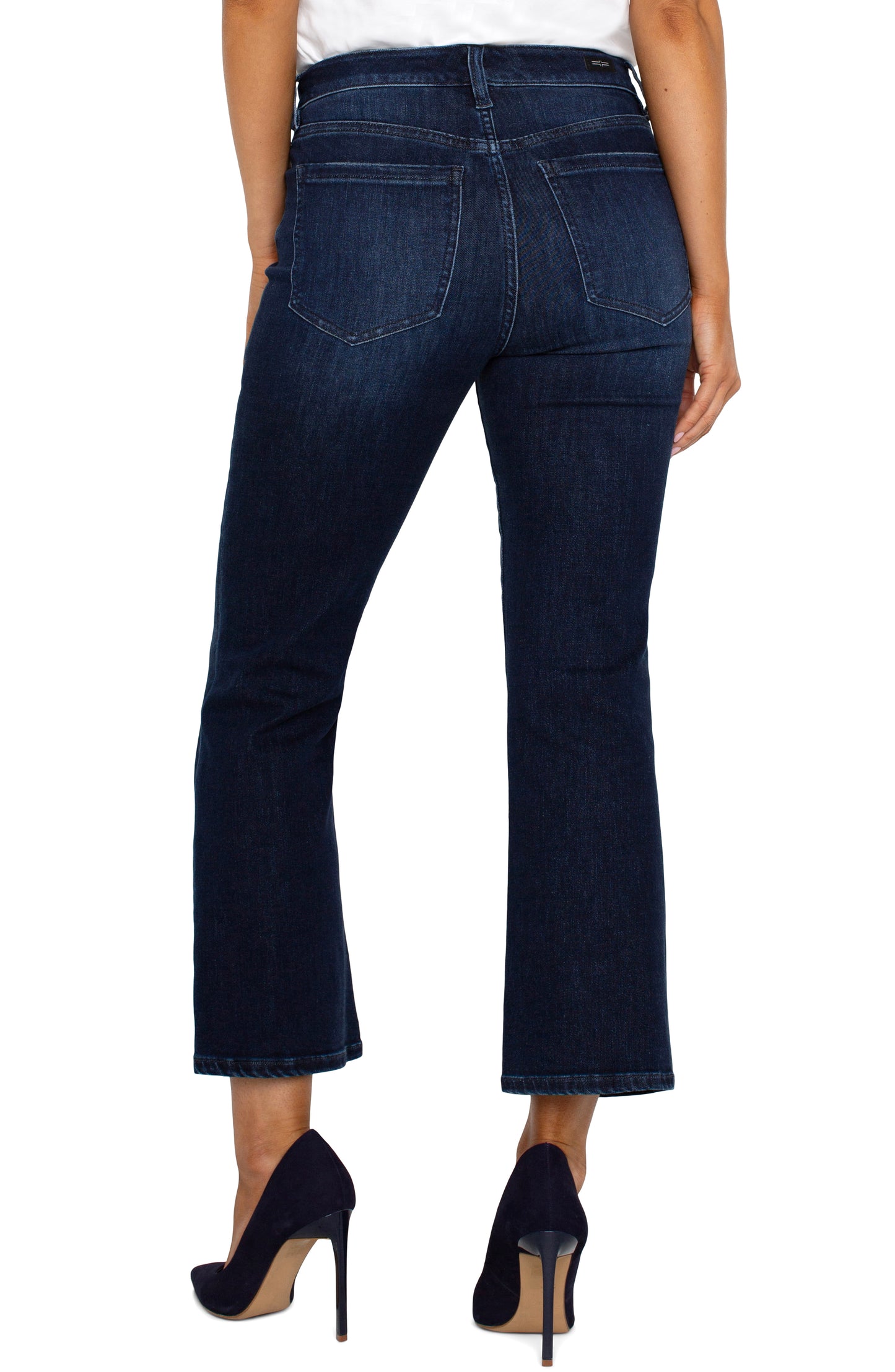 Liverpool Hannah Cropped Flare 27" inseam (Upland)