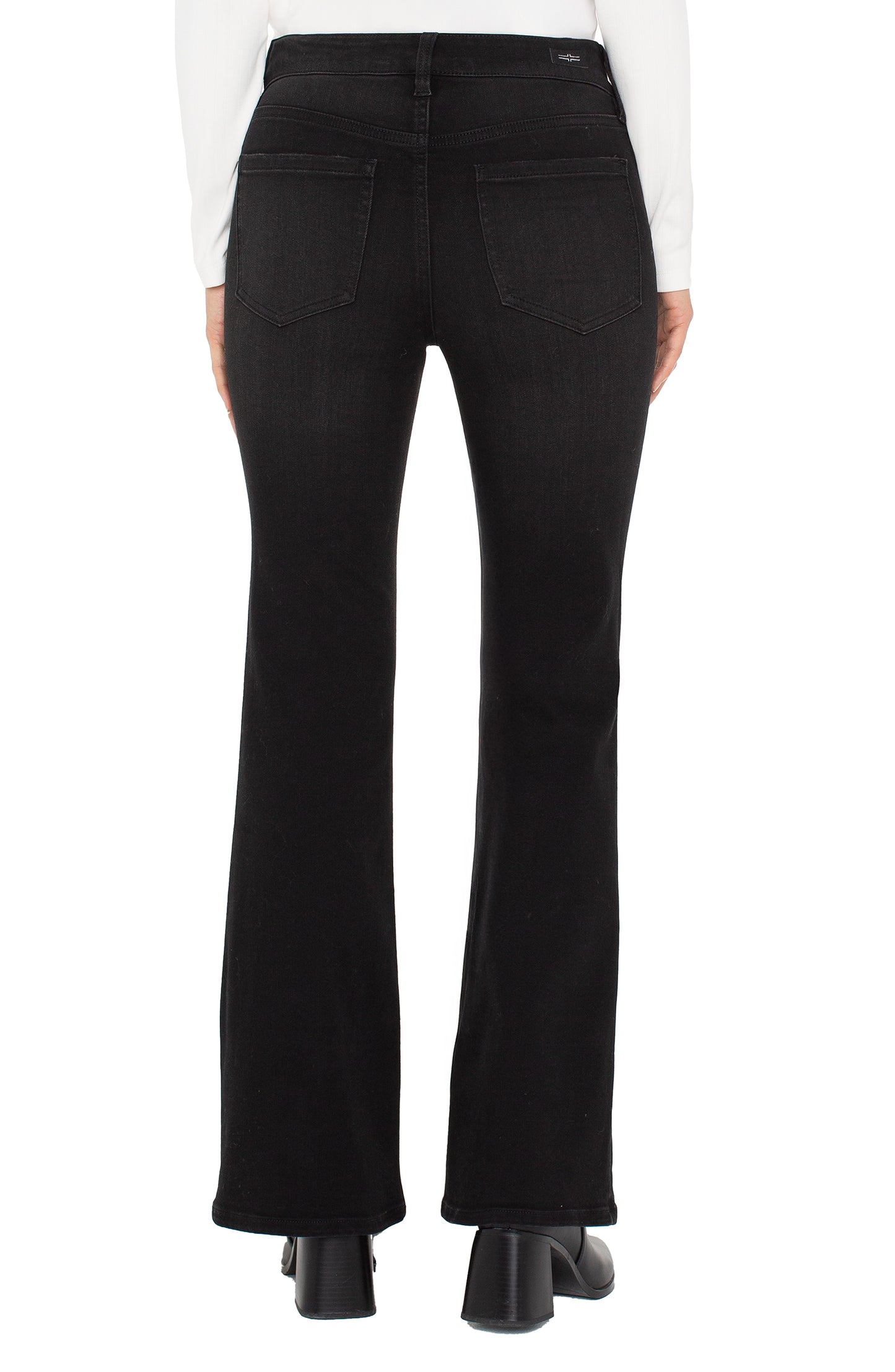 Liverpool Hannah Flare (30" inseam) (Heron Lake)