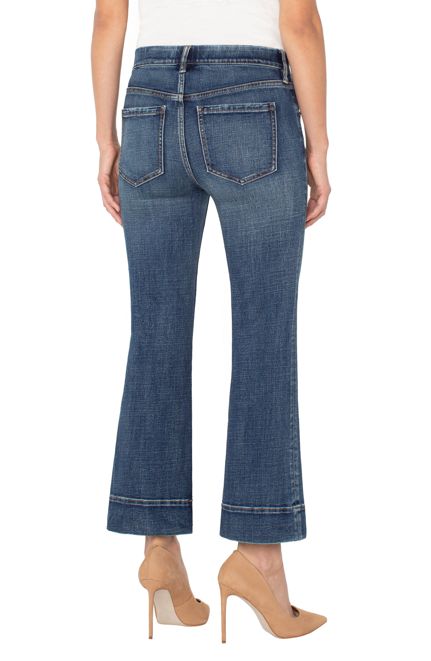 Liverpool Gia Flare with Wide Hem (27" inseam) (Amana)