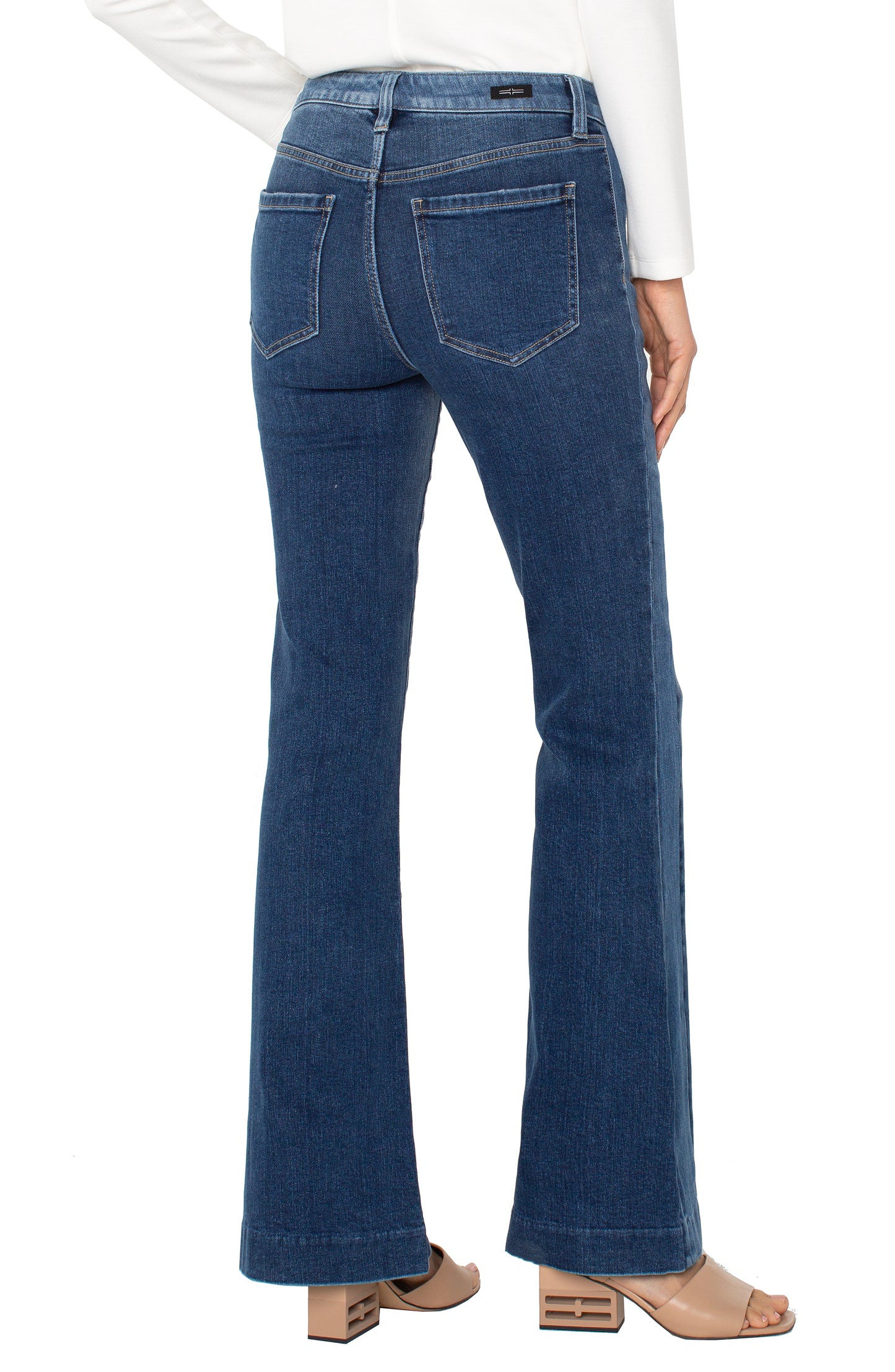 Liverpool Hannah Flare w/ Blocking Details (32" inseam)