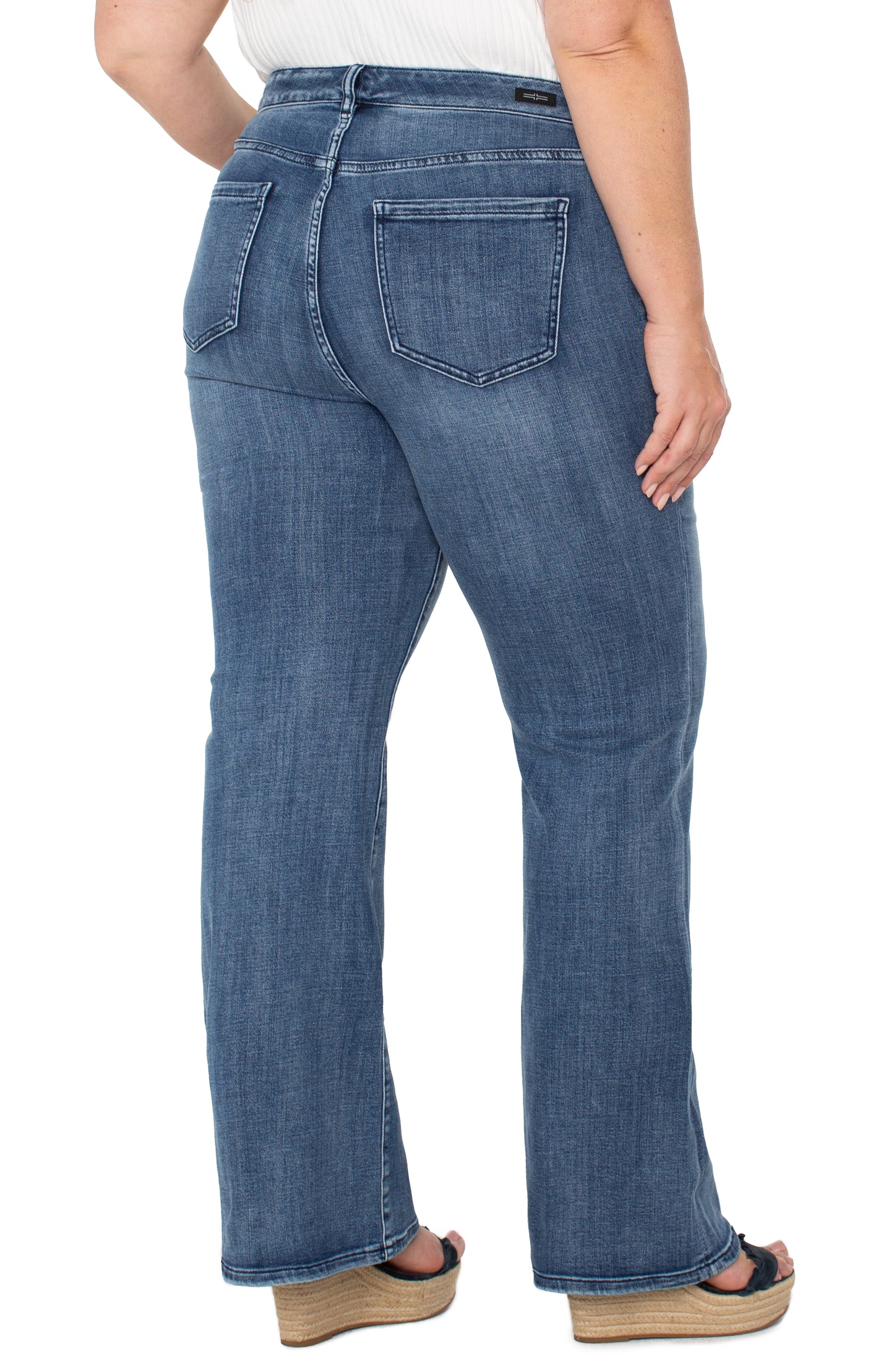 Liverpool Hannah Flare Plus Size (32" Inseam) (Jensen)