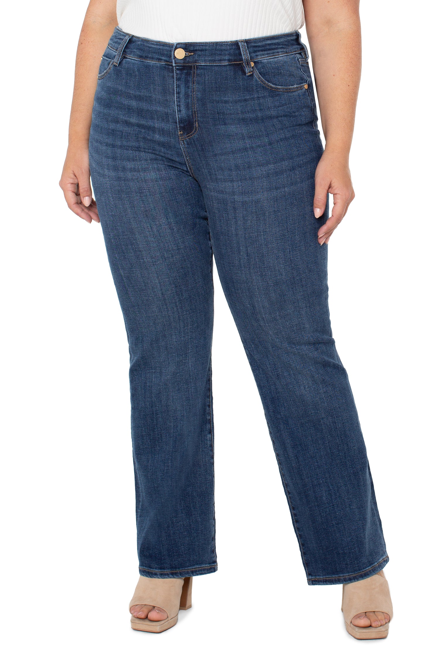 Liverpool Lucy Bootcut Plus Size (32" inseam) (Santa Margarita)