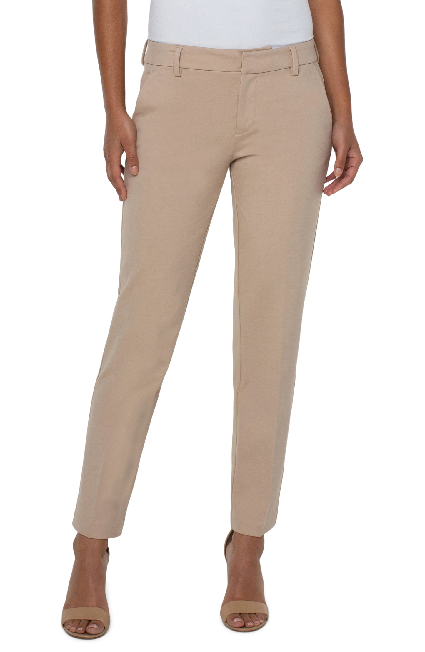 Liverpool Kelsey Trouser 29" inseam (Biscuit Tan)