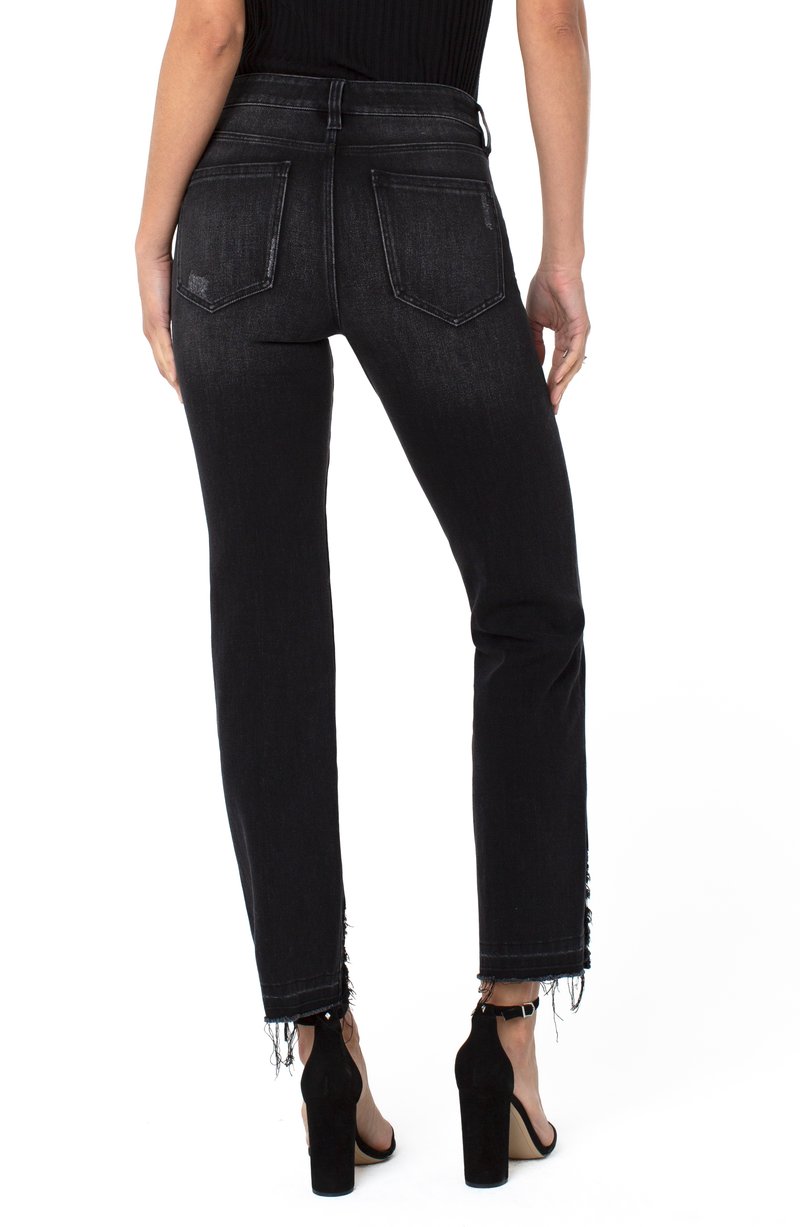 Liverpool Sadie w/ Destructed Let Down Hem (30" inseam) (Cavalier)