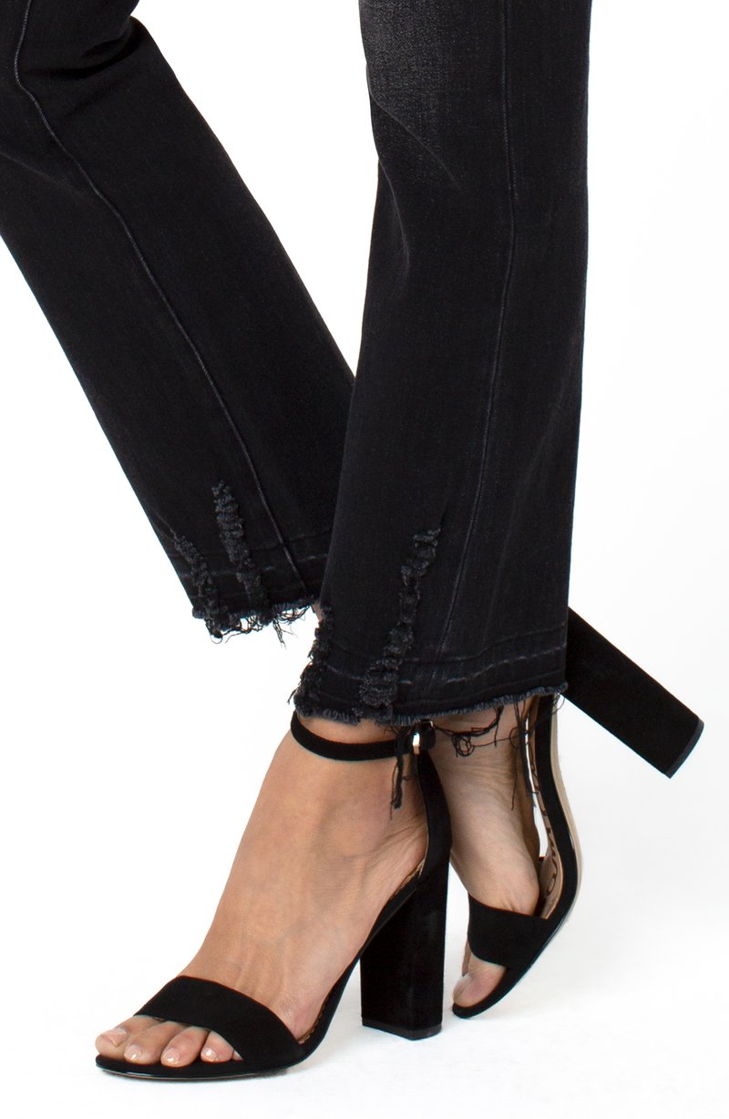 Liverpool Sadie w/ Destructed Let Down Hem (30" inseam) (Cavalier)