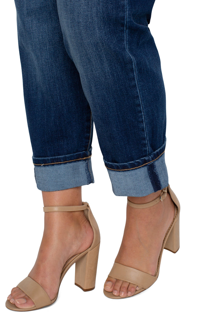 Liverpool Marley Girlfriend Cuffed Eco Jean Plus Size