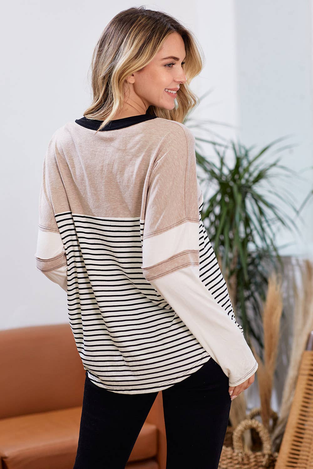 Erika Colorblock Knit Top