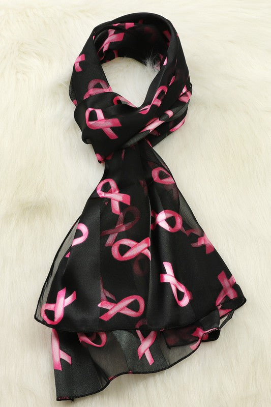 Breast Cancer Awareness Scarf