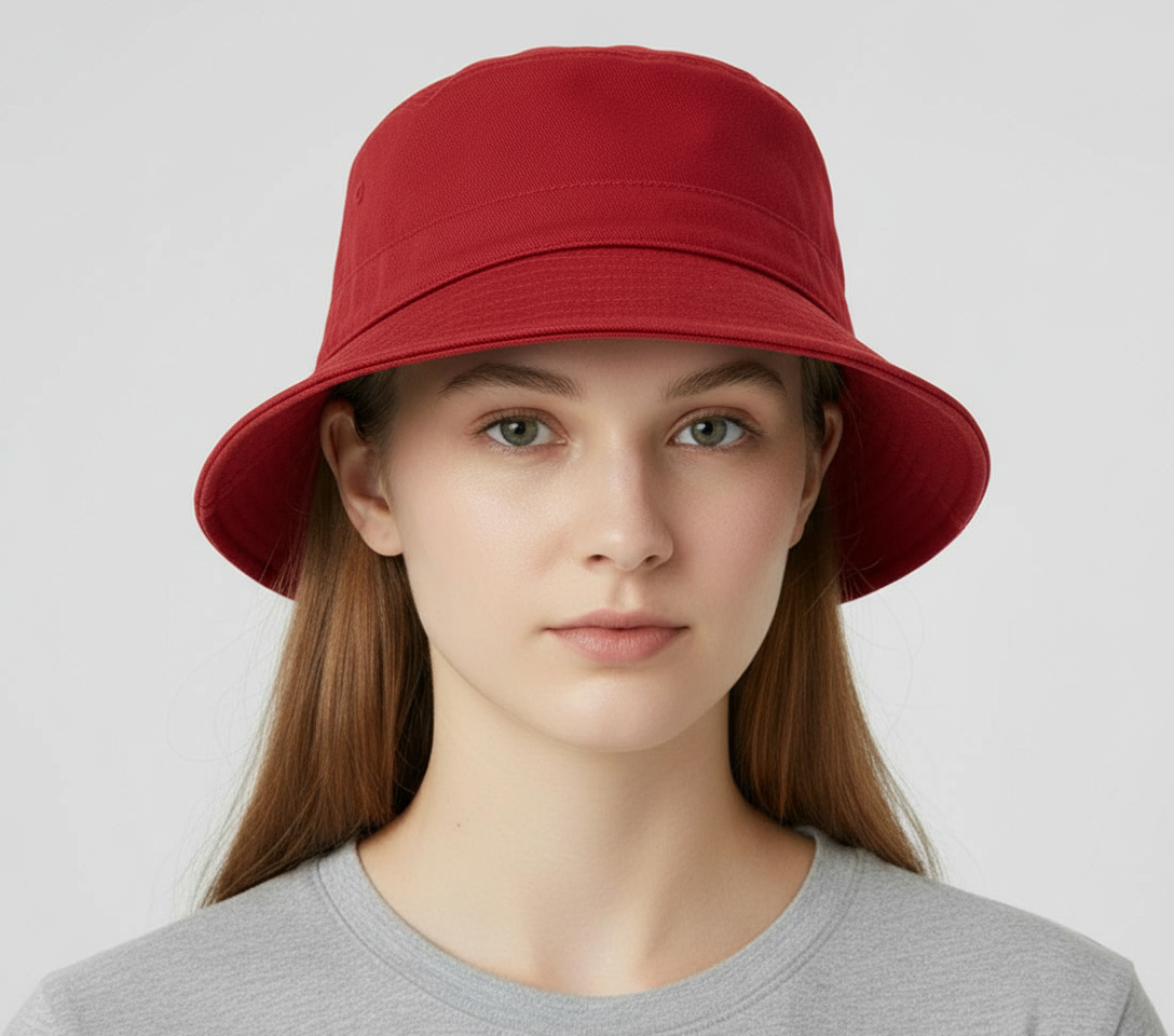 Bucket Hat Premium Cotton Adjustable Size