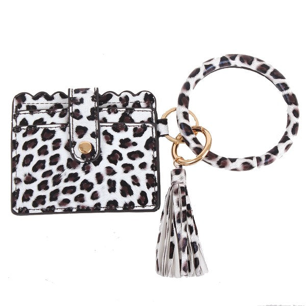 Bangle Keychain and Wallet with ID Window