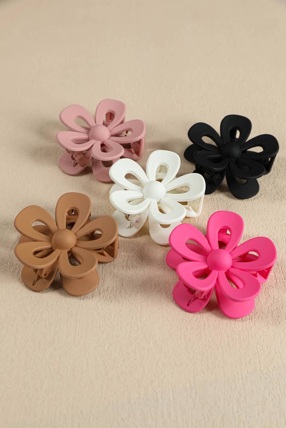 Flower Shape Claw Clip