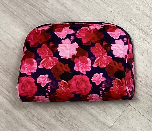 Large Floral Cosmetic Bag