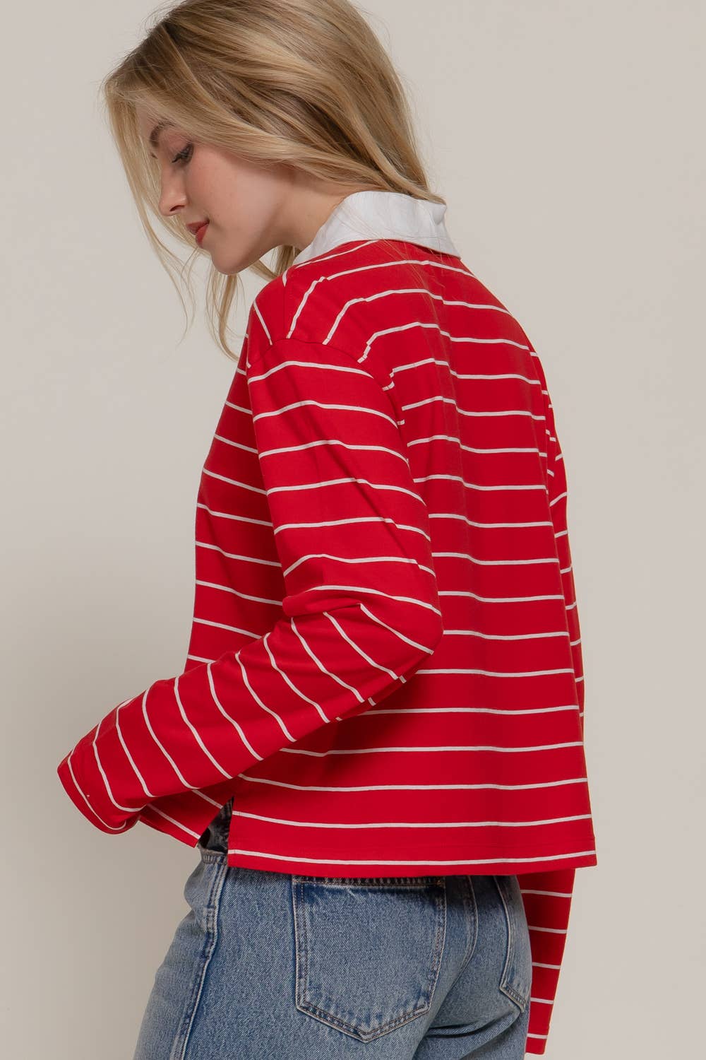 Long Sleeve  Polo Shirt