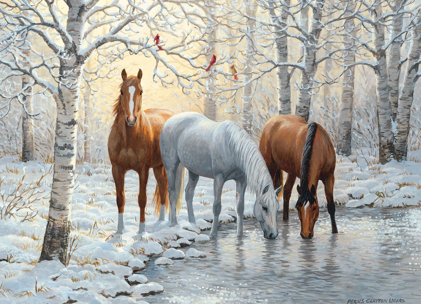 Winter Trio 1000pc puzzle