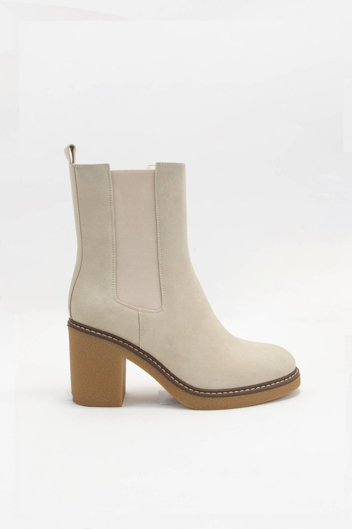 Colt Mid Shaft Chelsea Boots with Block Heel