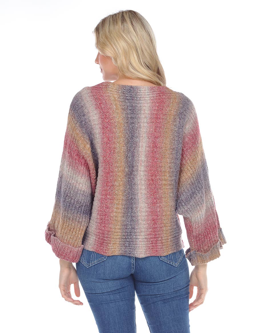 Dolman Sleeve Vintage Aesthetic Knit Sweater