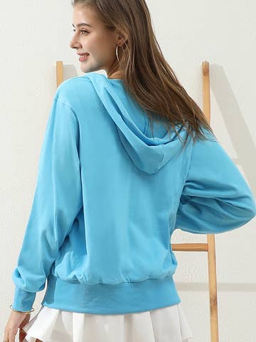 Basic Lightweight Pullover Hoodie Sweatshirt (Regular & Plus Size)