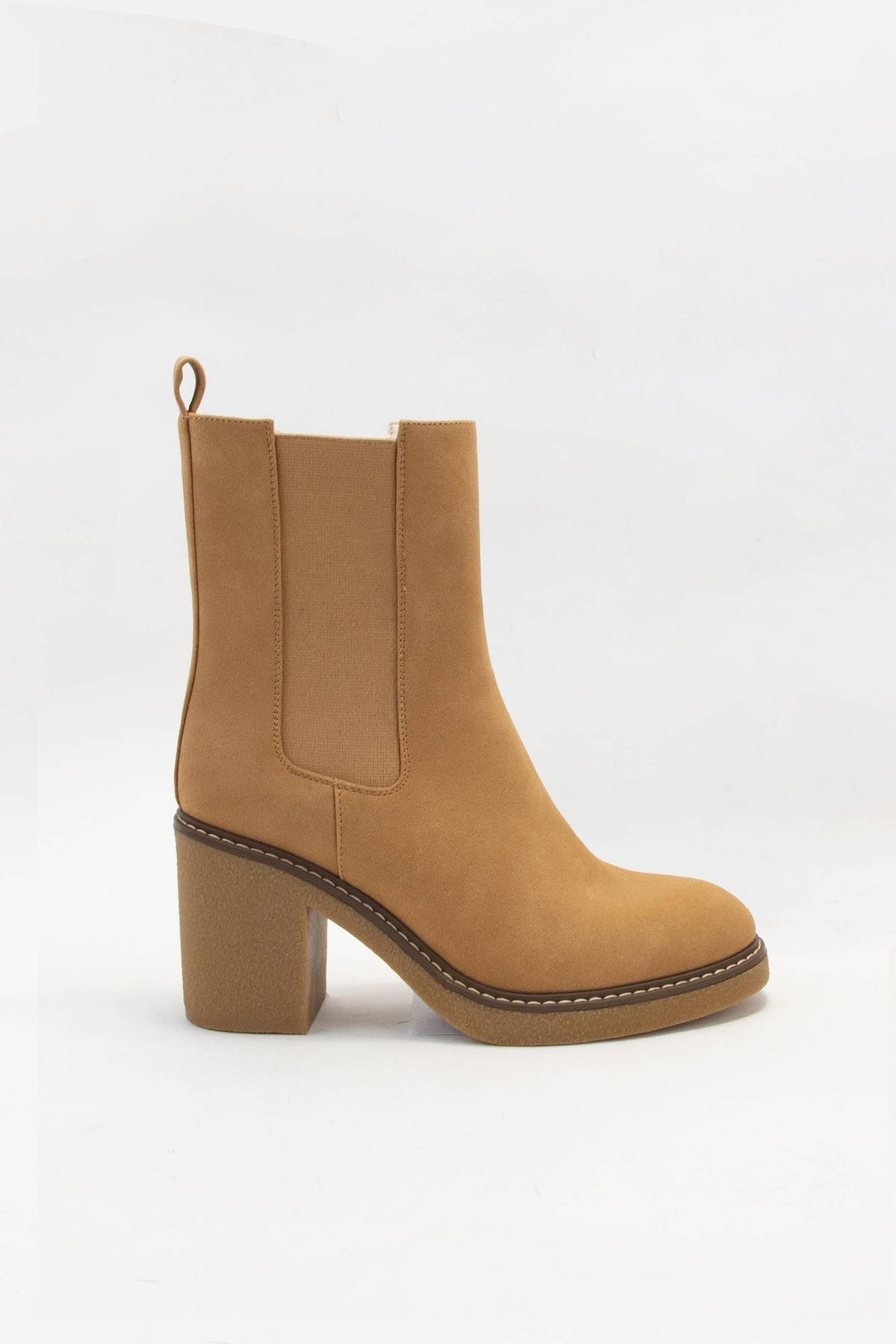 Colt Mid Shaft Chelsea Boots with Block Heel