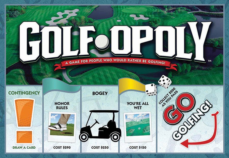 Golf-Opoly Board Game, by Late for the Sky