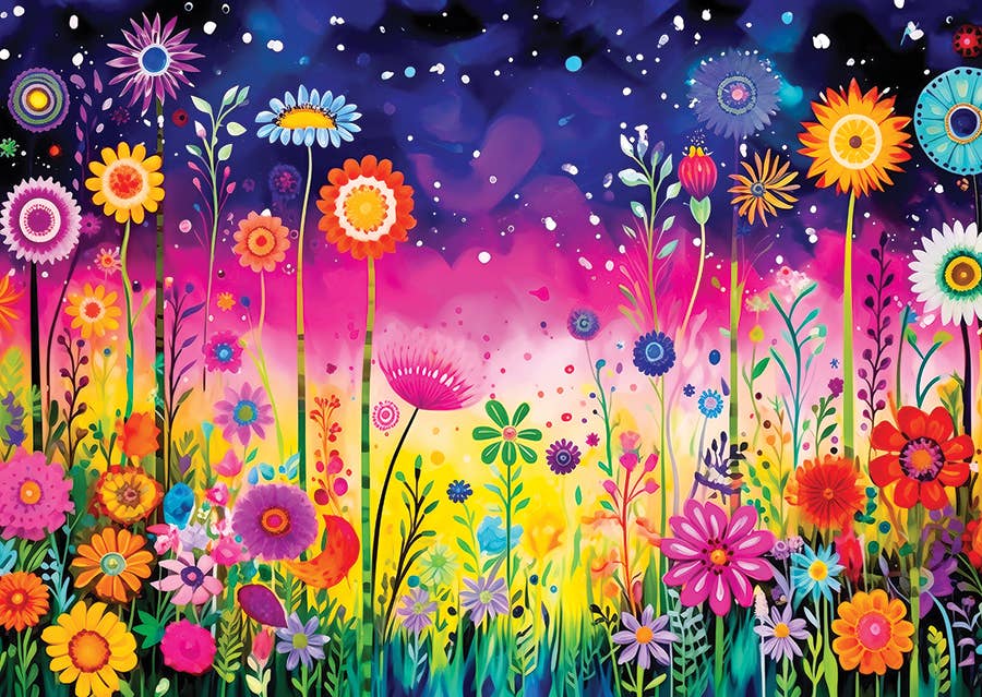 Petal Serenade 1000pc Enjoy Puzzle