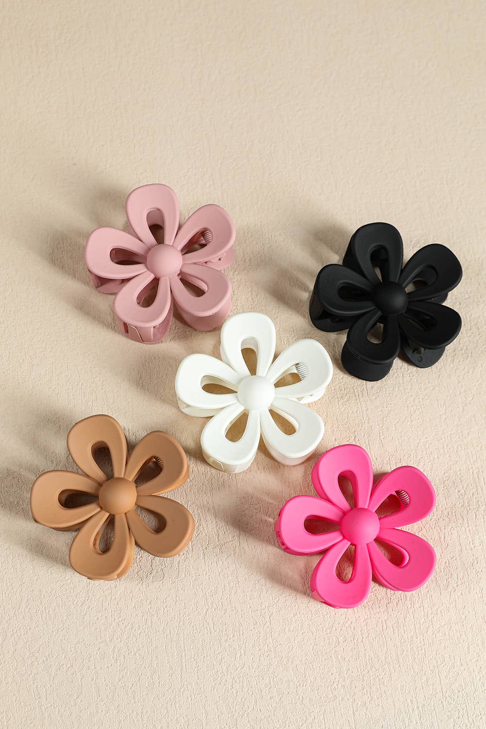 Flower Shape Claw Clip