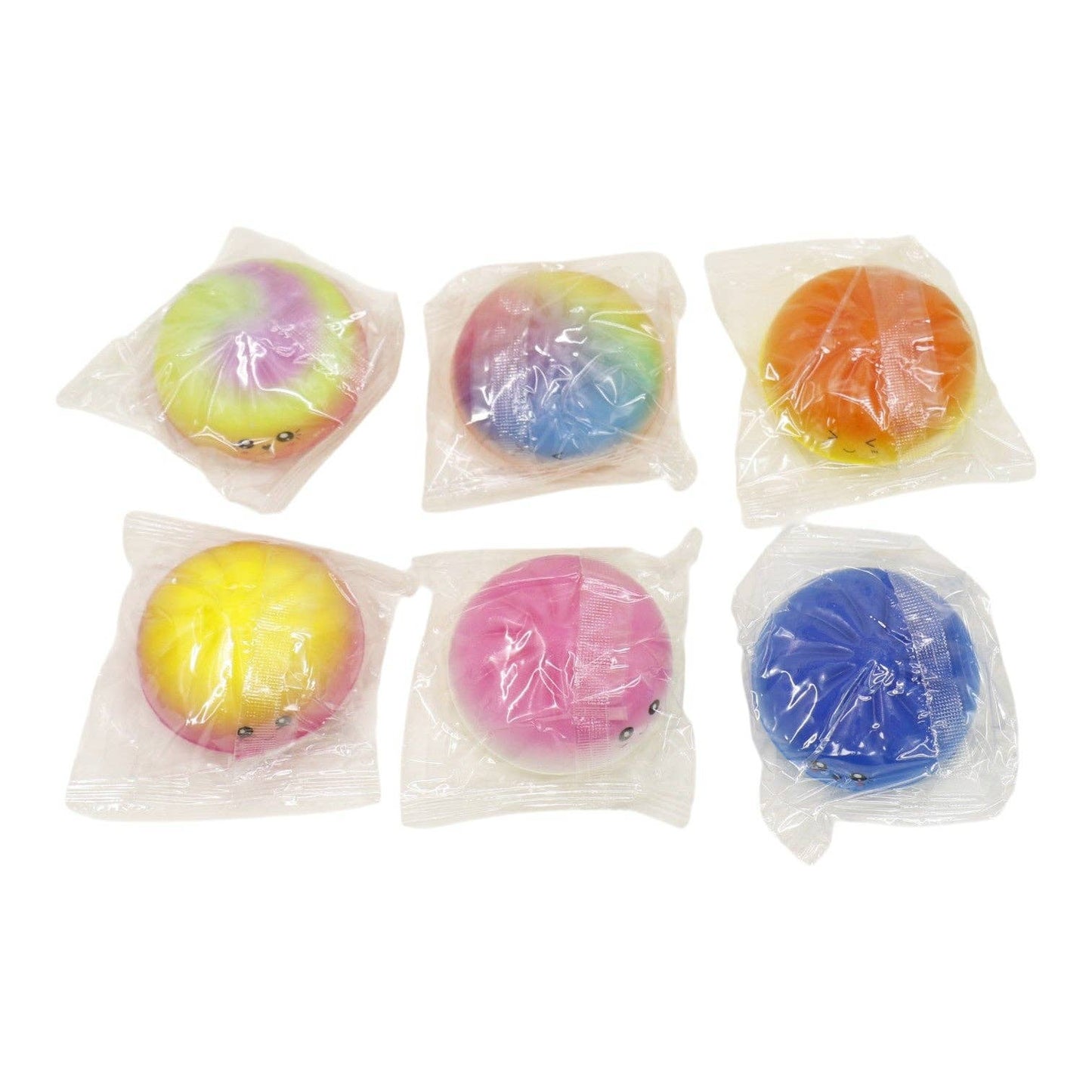 Mini Rainbow Foam Squishy Dumpling