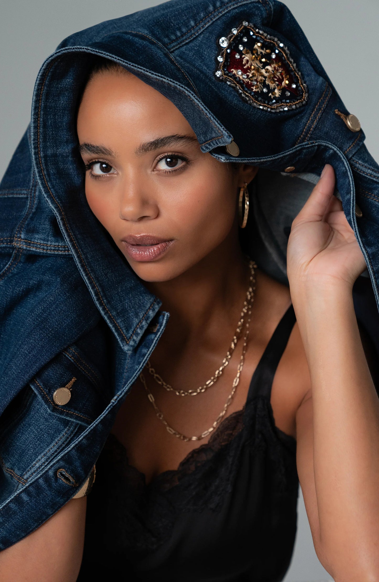 Liverpool Classic Jean Jacket Luxe Collection (Steady Heart)