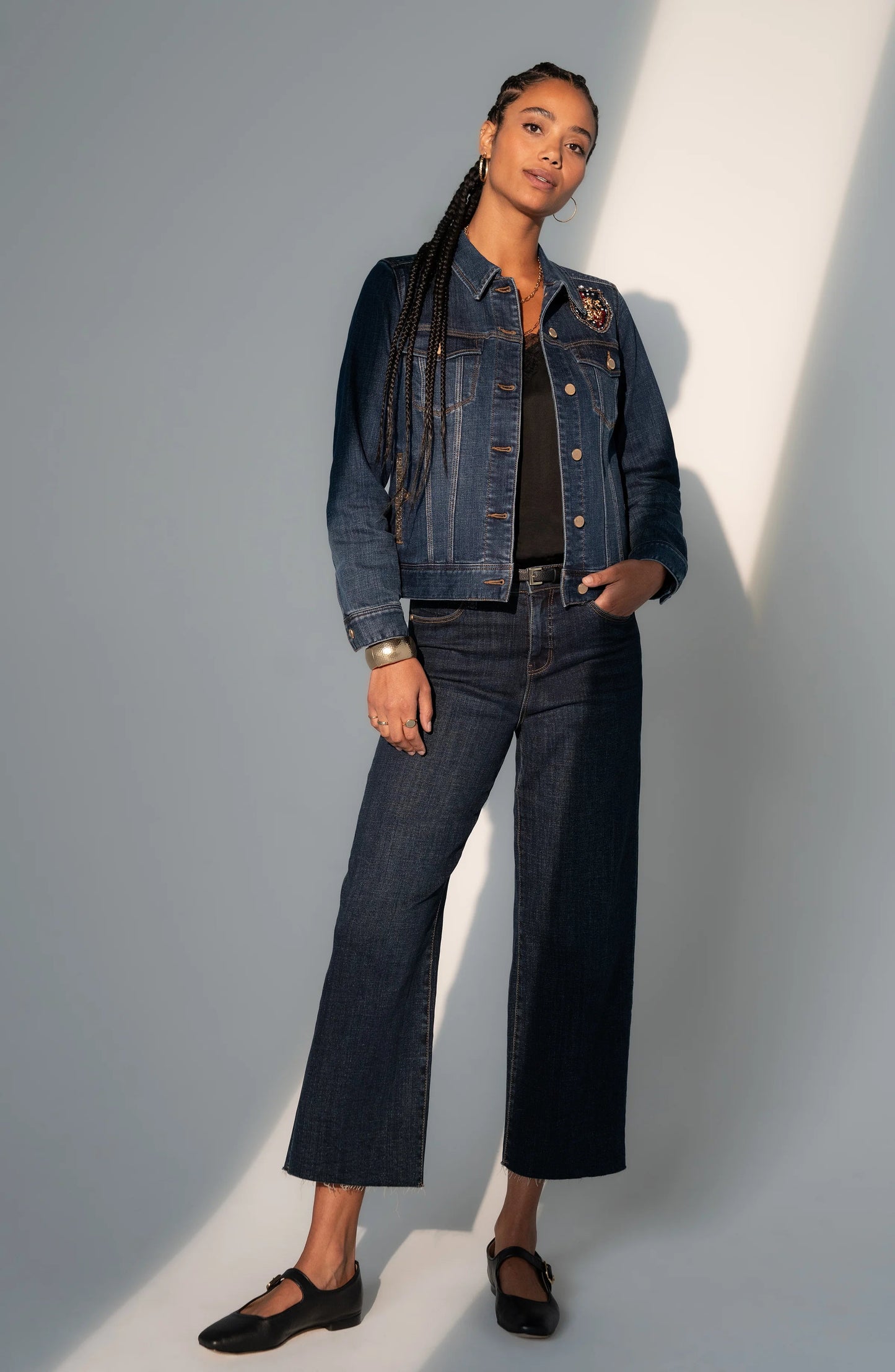 Liverpool Classic Jean Jacket Luxe Collection (Steady Heart)