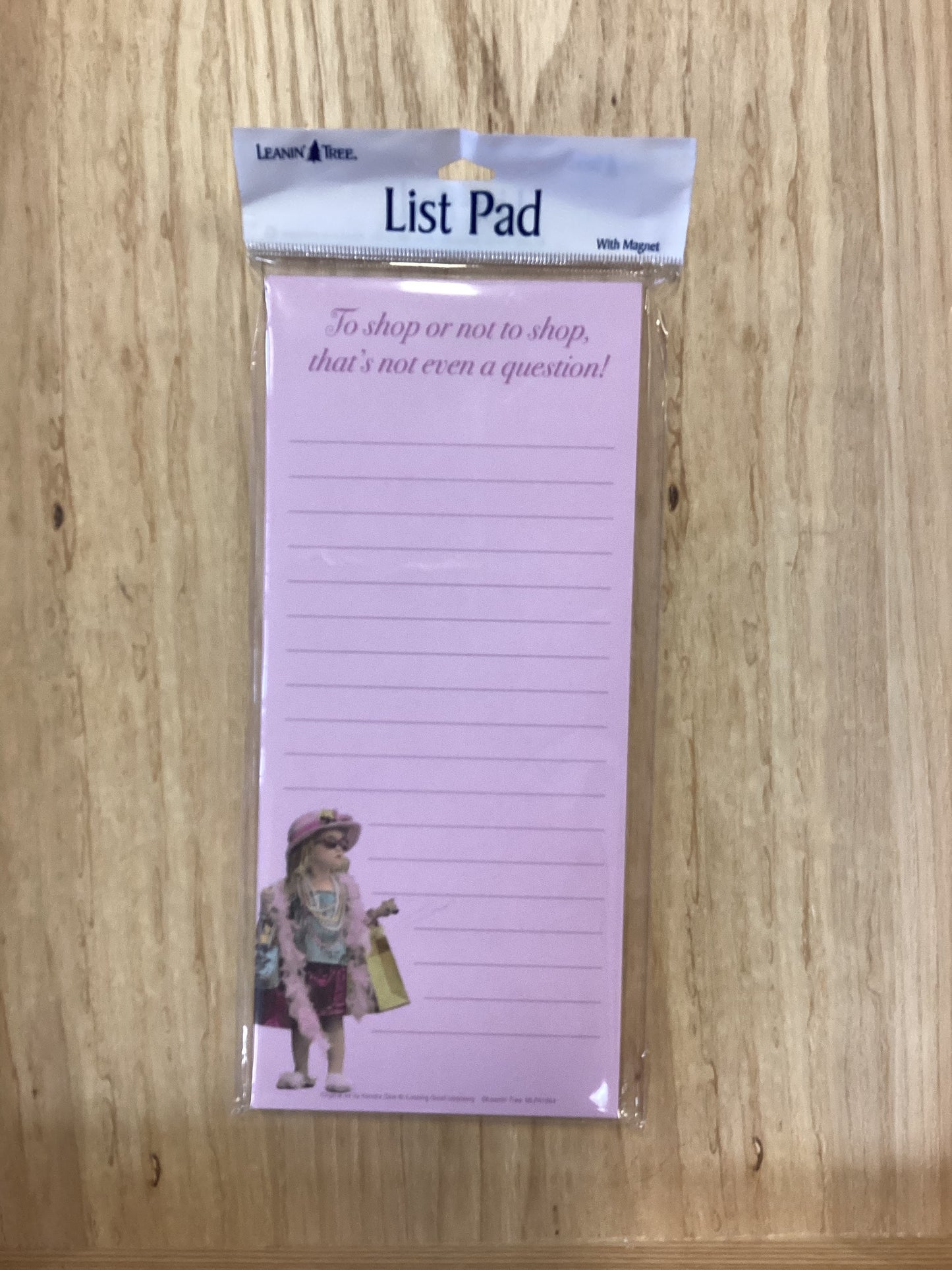 Leanin' Tree List Pad