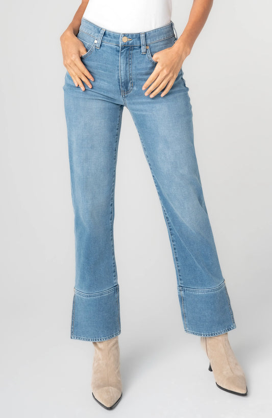 Kennedy Straight W/ Cuff and Slit (30" Inseam)