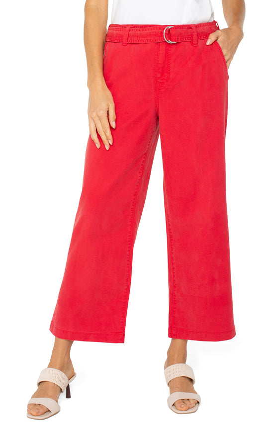 Liverpool Stride Hi-rise Crop (26" inseam) (Geranium)