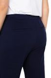 Liverpool Kayla Pull on Wide Leg Trouser (31" Inseam) (Cadet Blue)
