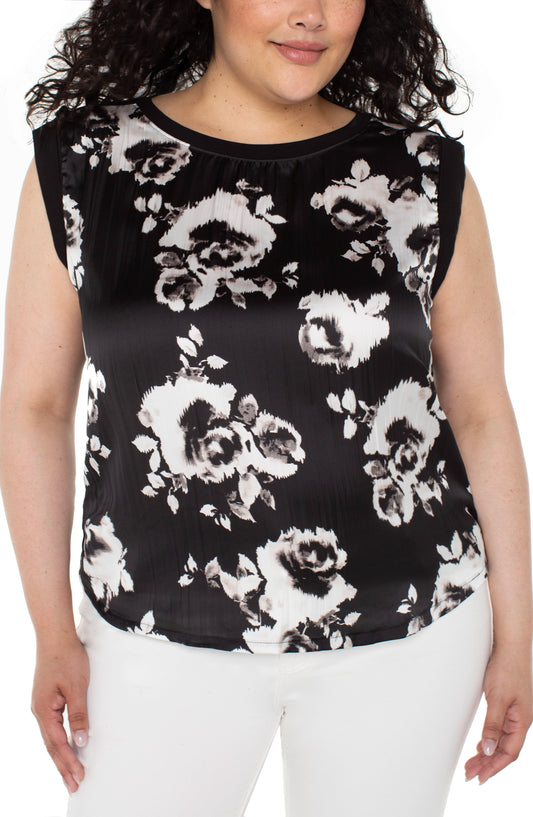 LY8E80PC5BLACKWHITEFLORALF