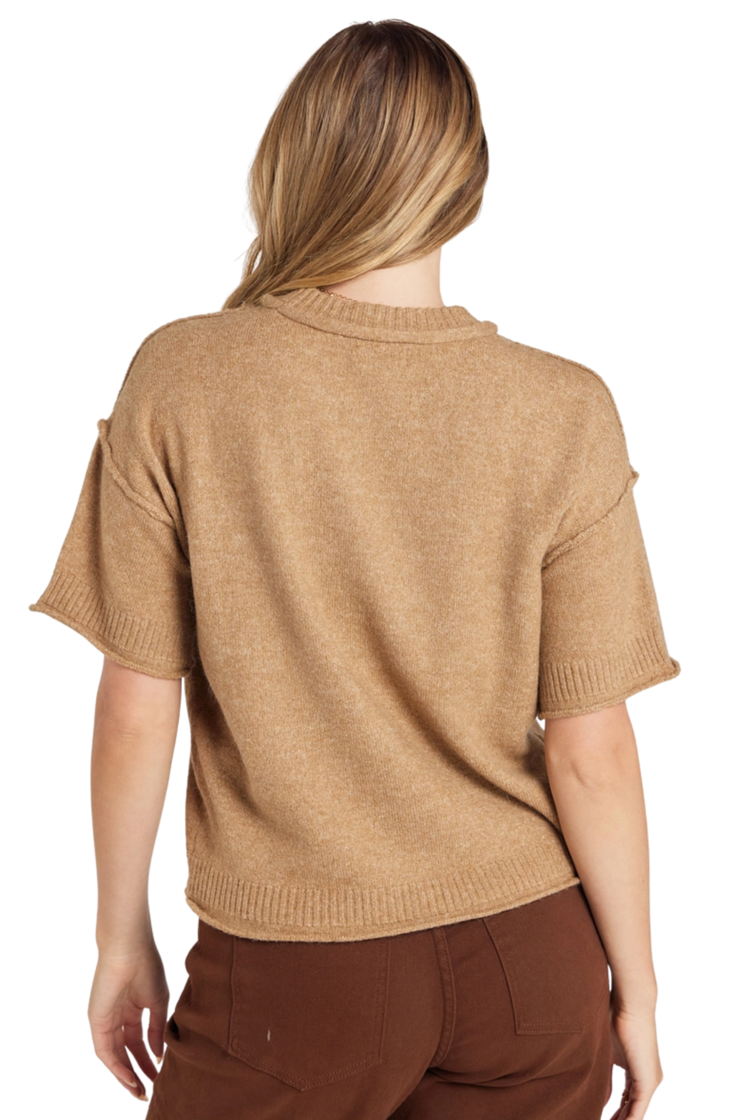 Soft Touch Short Sleeve Sweater